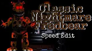 [FNaF | Speed Edit] Making Classic Nightmare Fredbear (Speed Edit #3)