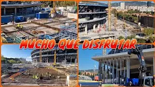 🔴OBRAS CAMP NOU (30 de Octubre)⚠️