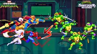 Marvel Cosmic Invasion vs. Shredder's Revenge: Evolution or Copy?