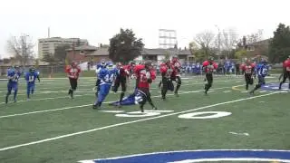 Newtonbrook football kid screaming funny injury