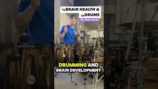 Drumming Develops Your Brain 🧠CH1 The Motor Cortex #drumming #brain #neuroscience #drumlesson