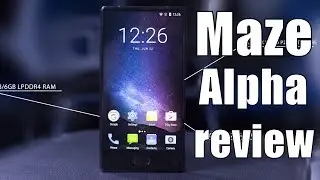 Maze Alpha Review and Hands-on: Bezel-Less Smartphone (Official video)