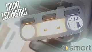 2017/18 Smart ForFour Prime Edition - Front Interior Light LED Upgrade
