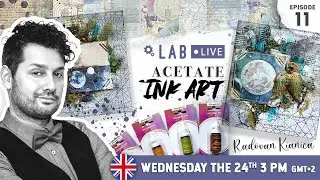 Stamperia LAB, EP 11 -  ACETATE art INK