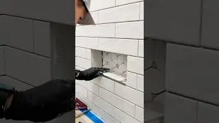 &ldquo;Shower Shelf Tile Installation | Clean, Precise & Durable Work&rdquo;