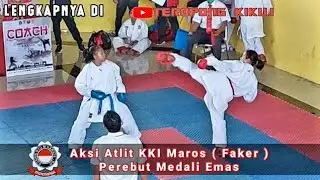 Part 2 Kumite Cadet Putri +50 Kg || Faker Rebut Medali Emas || Open Turnamen Karate Sulsel Di Bone