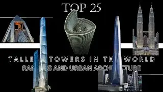 The 25 Tallest Towers in the World - Les 25 Plus Hautes Tours du Monde