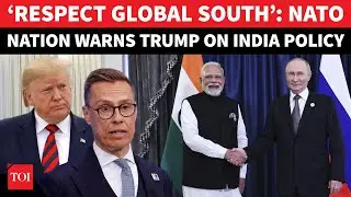 NATO Nation BLASTS Trump's Tariffs On India; Finland's Stubb Gives Reality Check | 'West Losing...'