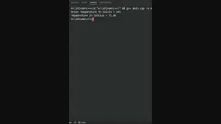 c++ program to convert kelvin to celsius using function @PWOShivam  #Shorts