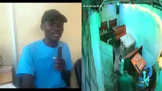 Полицейские Кении в Ибено засняли на камеры видеонаблюдения, как ночью они нападали на людей