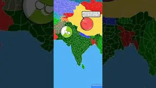 What if Brazil and India switch places#countryball#countryballanimation