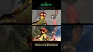 Zootopia | Judy and Nick Shot progression #shots