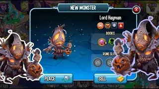 Hatch Lord Hayman 😍 Monster legends Gameplay @GAMINGLEGEND10K