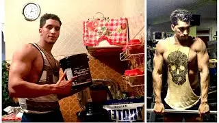 (49)Arms workout | طريقة استعمال المكملات الغدائية للحصول على ضخامة عضلية
