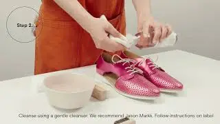 How to Clean: Metallic Leather Shoes