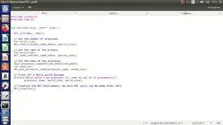 TP PROGRAMMATION PARALLÈLE avec MPI  (hello Word, Produit Matrice et Somme elle Tab)