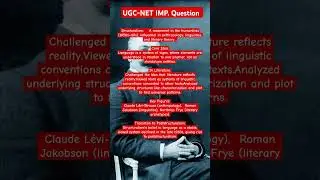 #hindustudies #structuralism #education #netjrfexam #cuet #video #ugcnetsyllabus #indianknowledge