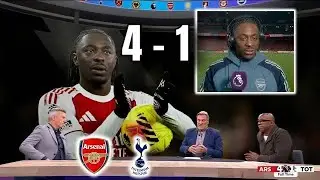 EZE HAT TRICK STUNS SPURS! ARSENAL STAR DESTROYS TOTTENHAM IN 4-1 DERBY MASTERCLASS