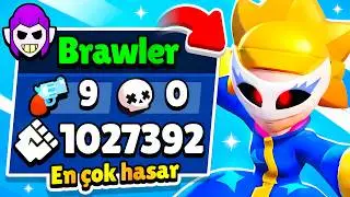 EN ÇOK HASAR VURAN KİŞİYE DÖNÜŞÜYORUM! 😱 | Brawl Stars