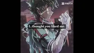 more angst (PLZ sub trying to get to 1000) #angst #deku #bkdk #bakugouedit #izukumidoriya #katchan