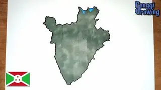How to Draw Map of Burundi