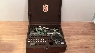 Pultra Model 10 Boxed Watchmaker's Lathe 8mm