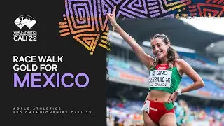 Karla Ximena Serrano strikes 10,000m race walk gold | World Athletics U20 Championships Cali 2022