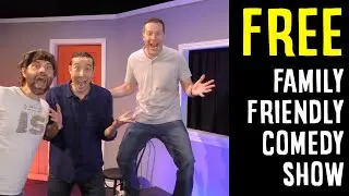 Online Improv Comedy Show (Family Friendly Edition)