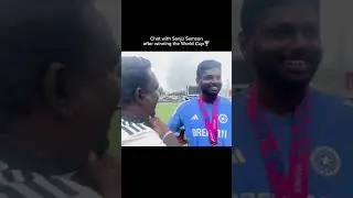 Chat with Sanju after winning the World Cup VC   Sibi Gopalakrishnan    #sanjusamson #viratians #rcb