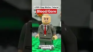 LEGO Stop Motion Tutorial: Кровь/Расчленёнка #шорты