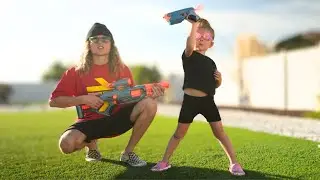We made art with Nerf Guns...