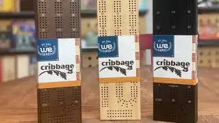 Elegant Solid Wood Cabinet Cribbage Board &ndash; A Timeless Keepsake #WEGames