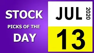 Stock Picks of the Day | 13-Jul-2020 | KForecast