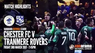 GOALS: Chester FC vs Tranmere Rovers