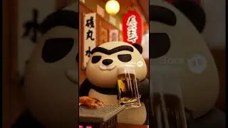 Ryumu Panda&rsquo;s Osaka Food Trip｜Grilled Seafood & Beer at Isomaru Suisan 🐼#osaka