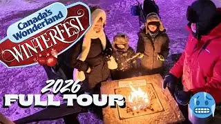 🎅🏻🎄 WINTERFEST 2025 ☃️ FULL TOUR - CANADA&rsquo;s WONDERLAND (4K) - 📍 Toronto Canada