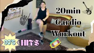 90'S ROCK HITS 🎸🤘🏻 FULL BODY WORKOUT in 22min or less