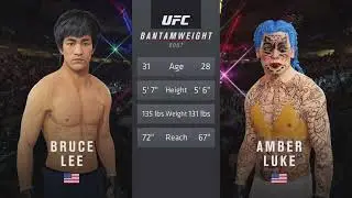 PS5 | Bruce Lee vs. Amber Luke | EA Sports UFC 4