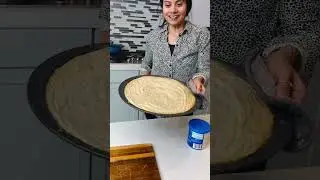I make an easy Valentine's Day inspired sugar cookie pizza.