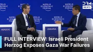 FULL DISCUSSION: Israeli President Herzog Talks on Gaza War Failures, Netanyahu Pardon & Middle East