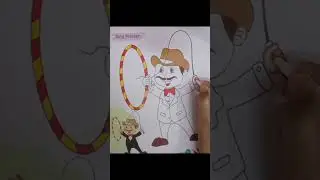 Ring Master Coloring for Kids | Fun Circus Coloring Time