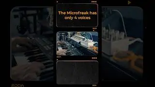 MicroFreak Has Only 4 Voices! #synth #microfreak #reverb