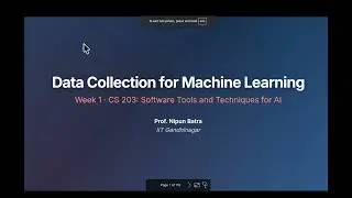 CS 203: 1 - Data Collection for Machine Learning