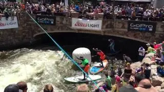 Go Pro Mountain Games SUP cross heats - Full coverage - Mike Tavares
