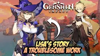 Finding The lost Book of Lisa | A Troublesome Work Quest - Genshin Impact