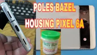 POLES BAZEL HOUSING GOOGLE PIXEL 6A, SEPERTI DI CHROME