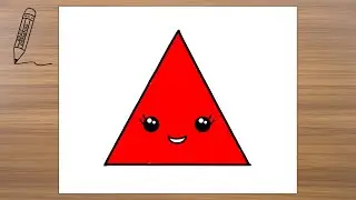 How to Draw a Triangle, Step by Step Easy Drawings 😀😀