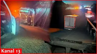 Bridge exploded in Russia's Bryansk region - Several people&nbsp;are&nbsp;killed