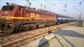 High Speed Actions and crawls at Ajaibpur : New Delhi - Kanpur