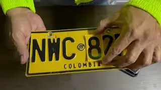 Polic&iacute;a denuncia placa falsa en veh&iacute;culos
